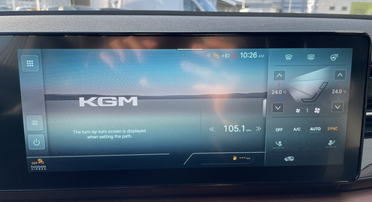 KGM Torres Style AT / FWD / 2WA / E16 / SCU